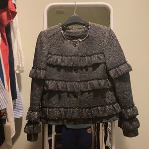 Club Monaco tweed evening jacket